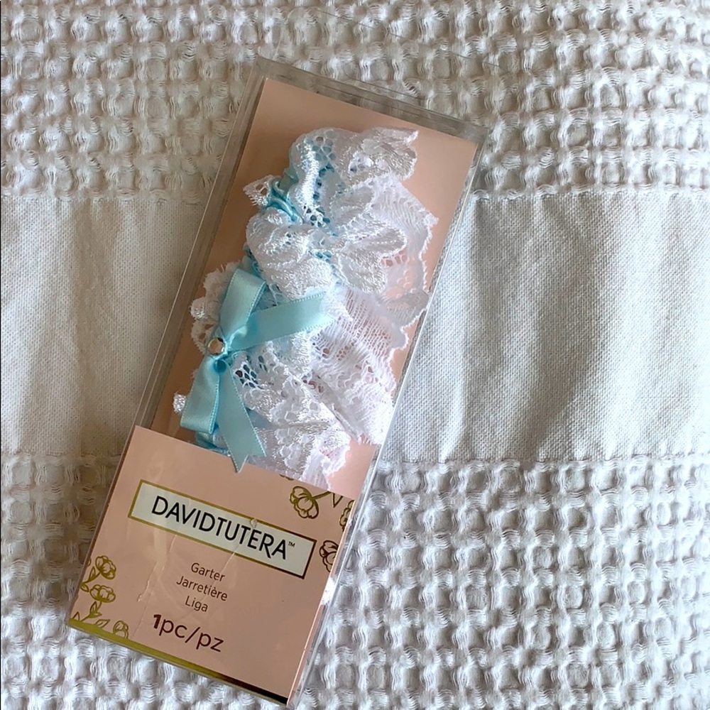 NEW White Garter